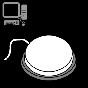 interrupteur simple / ordinateur avec interrupteur simple